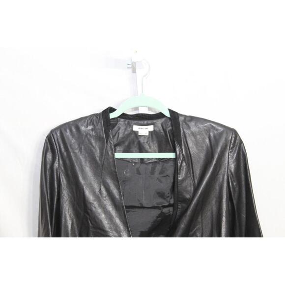 Helmut Lang Black Leather Jacket size 6 - Picture 6 of 12